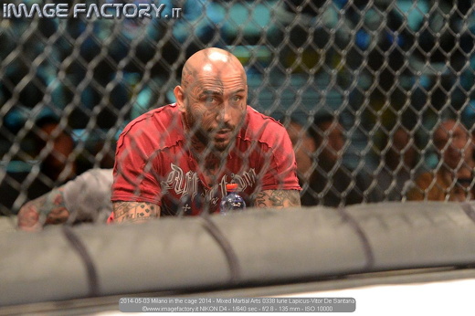 2014-05-03 Milano in the cage 2014 - Mixed Martial Arts 0338 Iurie Lapicus-Vitor De Santana